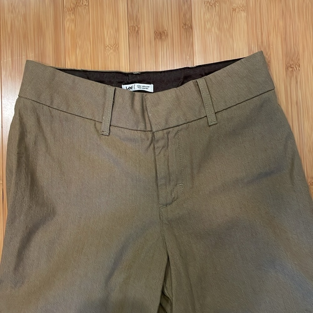 Lee Just Below The Waist Wide Leg Trousers 8M - Picture 2 of 8